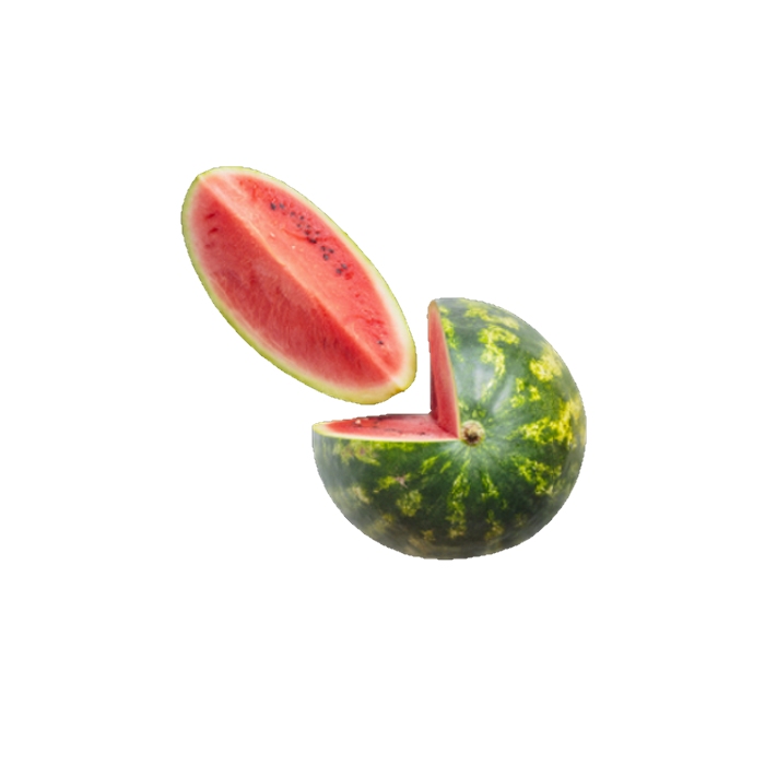 Melone Wassermelone aufgeschnitten