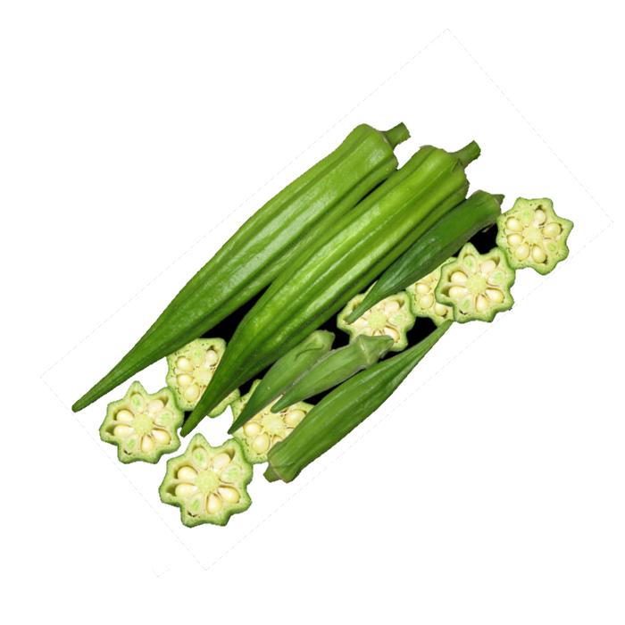 Okra Schoten