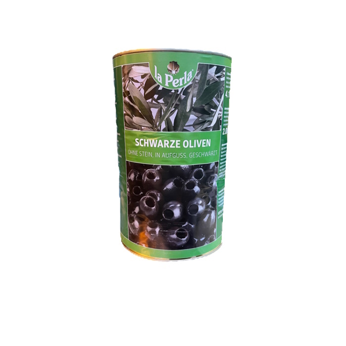 Dose Oliven schwarz la perla