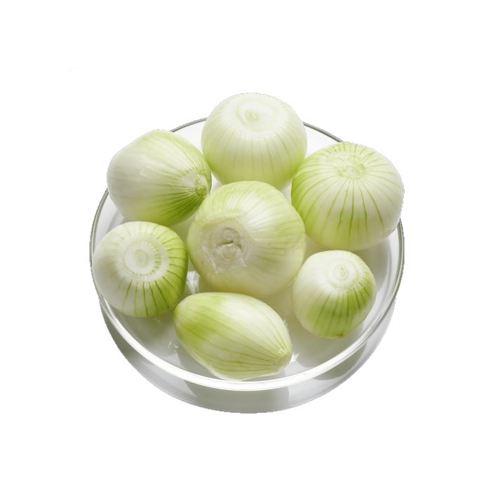 Frikoni Zwiebeln weiss geschaelt